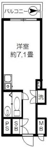 レジデンス上野の間取り画像