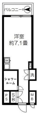 レジデンス上野の間取り画像