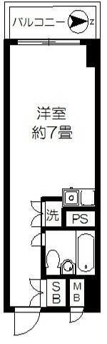 レジデンス上野の間取り画像
