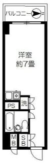 レジデンス上野の間取り画像