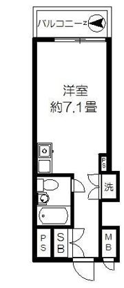 レジデンス上野の間取り画像