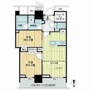 ザ・パークハウス晴海タワーズクロノレジデンスの間取り画像