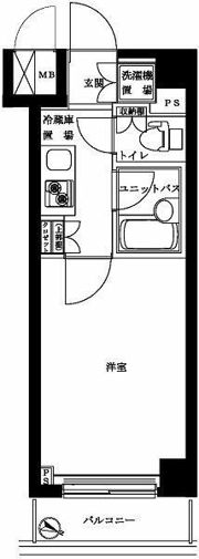 ルーブル大森山王の間取り画像