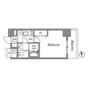HF東新宿レジデンスの間取り画像