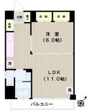 升本マンションの間取り画像