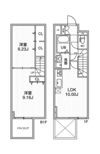ALTERNA早稲田の間取り画像