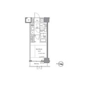 BluRock東品川の間取り画像