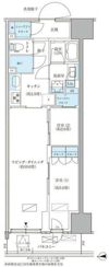 パークアクシス品川天王洲アイルの間取り画像