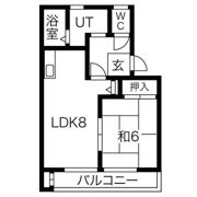 エクレールⅢの間取り画像