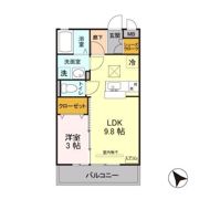 エスポワールの間取り画像