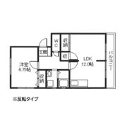 エクレールMの間取り画像