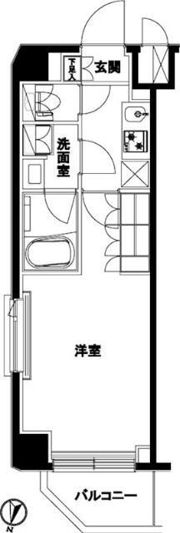 ルーブル北嶺町の間取り画像