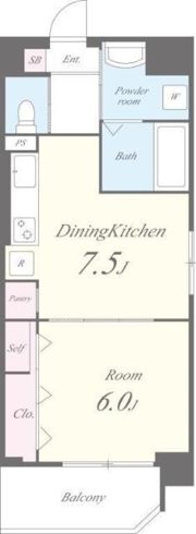 スカイラグーナの間取り画像