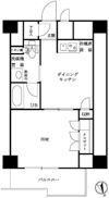 ルーブル仲六郷壱番館の間取り画像