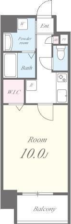 アウラデパリュ－ルの間取り画像