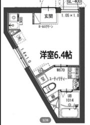 フラシア東品川の間取り画像