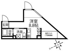 Elysion門前仲町の間取り画像