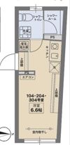 COCOFLAT蒲田EASTの間取り画像