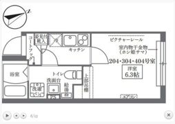 COCOCUBE北品川の間取り画像