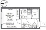 COCOCUBE北品川の間取り画像