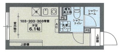COCOFLAT東高円寺の間取り画像