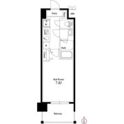 ハーモニーレジデンス森下ステーションフロントの間取り画像