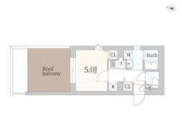 GranDuo千歳船橋5の間取り画像