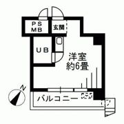 タウンハイツ銀座の間取り画像