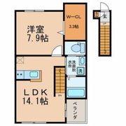 メゾンヒロの間取り画像