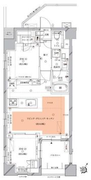 Opus residence Meguro Senzokuの間取り画像