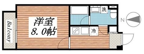 LUCENT COURT 代々木上原の間取り画像