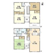 松風台貸家の間取り画像