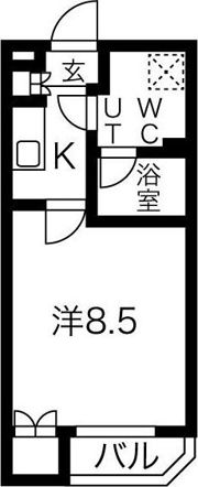 スパシエソリデ目黒の間取り画像