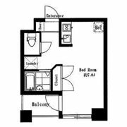シンシア銀座EASTの間取り画像