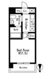 ドゥーエ西大島Ⅱの間取り画像