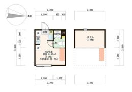 ホワイトアイランド IoT BT別 独洗付 ネットフリー 100有の間取り画像