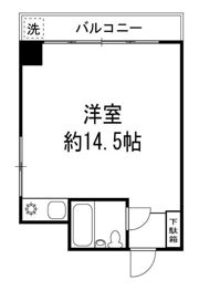 サンパークマンション千代田の間取り画像