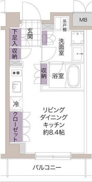 ステラコート洗足の間取り画像