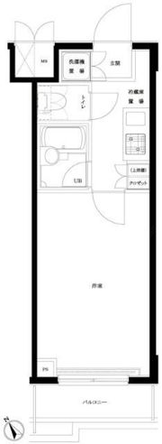 ルーブル上池台弐番館の間取り画像