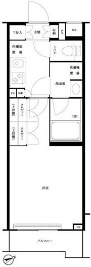 ルーブル大森西の間取り画像