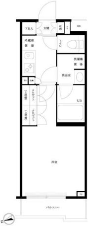 ルーブル大森西の間取り画像