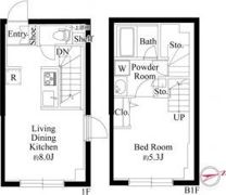 ラ・ペルラ下北沢の間取り画像