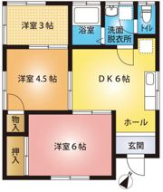 パーク稲穂の間取り画像