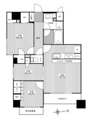 レジデンシャルステート南千住の間取り画像