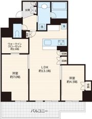 パークホームズ溝の口アーバンレジデンスの間取り画像