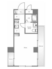 スカイコート早稲田の間取り画像