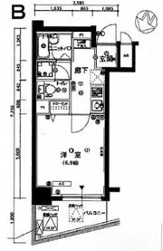 エスコート東日本橋の間取り画像