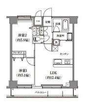 ライジングプレイス両国三番館の間取り画像