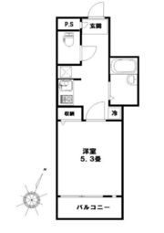 マリオン駒場の間取り画像