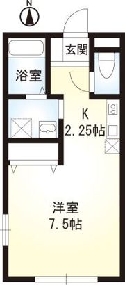 ジュネス目黒の間取り画像